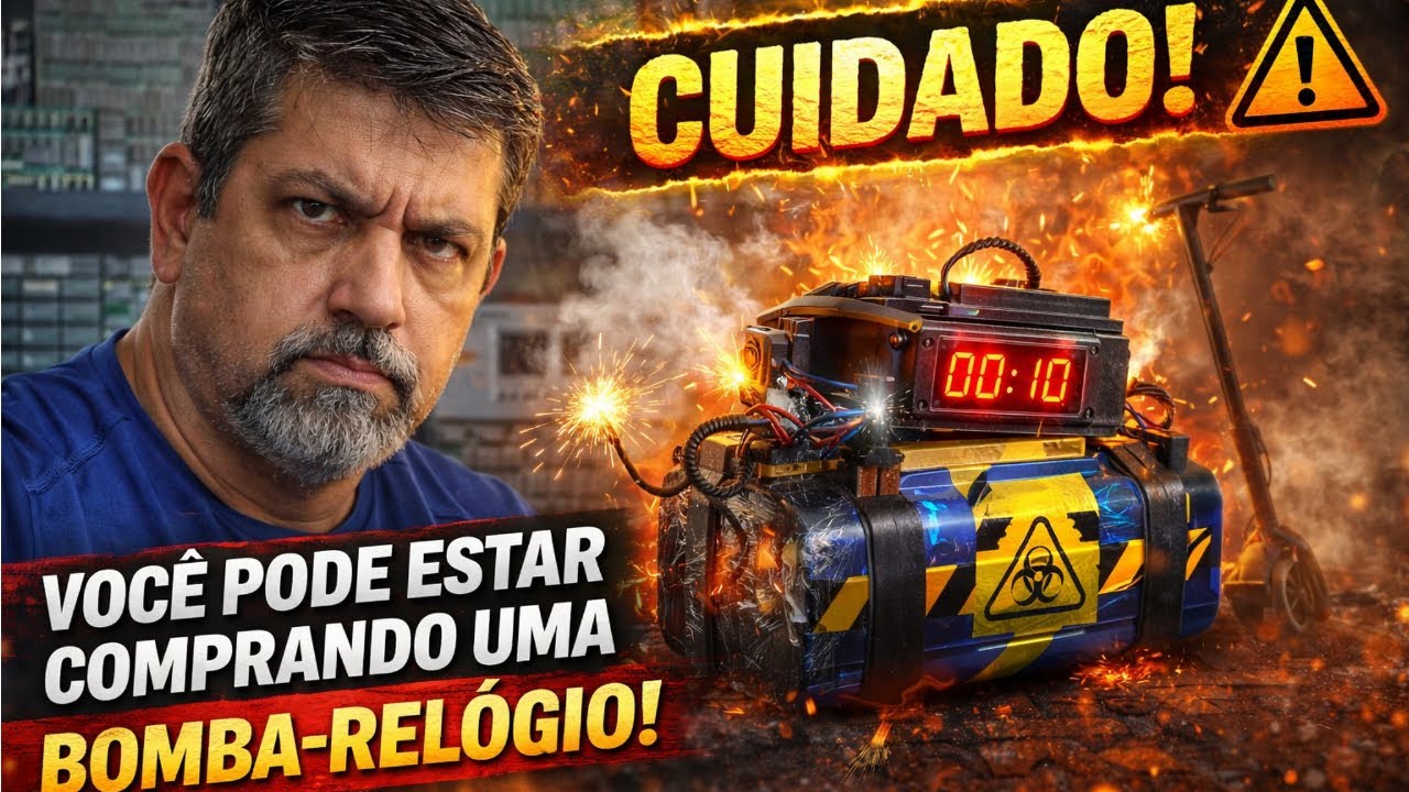 Cuidado: Você pode estar comprando uma bomba relógio ao invéz de uma bateria para sua Scooter!