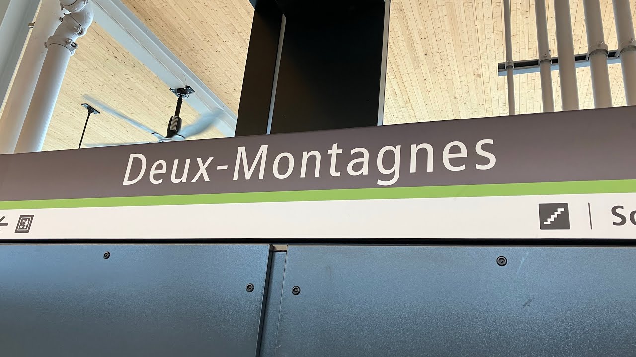REM - Brossard to Deux-Montagnes (A1-A4) Full Ride