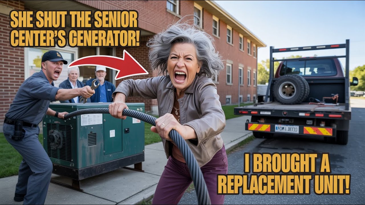 HOA Karen Shut the Senior Center’s Generator, 4 Minutes Later I Brought a Replacement Unit