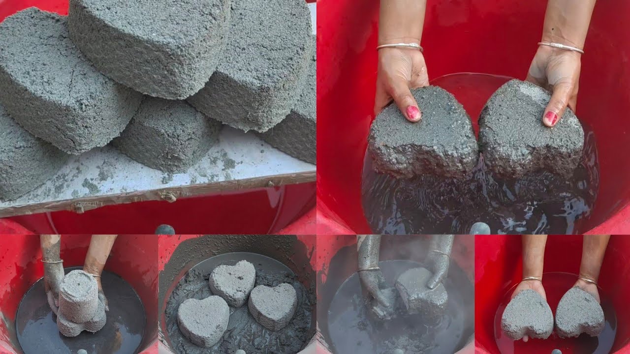 |Asmr| charcoal ashes dry/ water 💦 crumbling with heart ❤️ shape| sa Asmr|