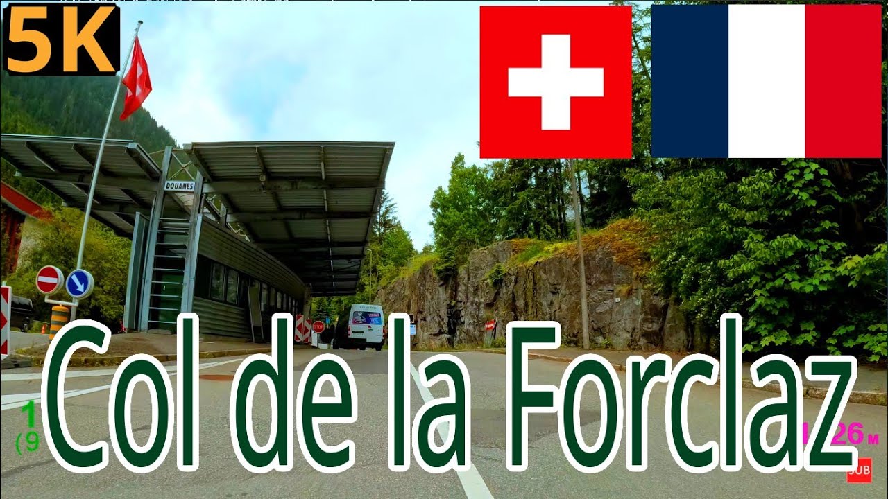 Швейцарія 🇨🇭 Франція 🇫🇷 автомандри 🚘 з Мартіньї до Трієну через перевал Коль-де-ла-Форкль