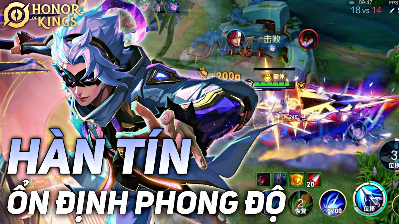 [ HONOR OF KINGS / VGVD ] HÀN TÍN VÔ SONG - SÁT THỦ GIỮ VỮNG PHONG ĐỘ DÙ TRẢI QUA NHIỀU MÙA GIẢI