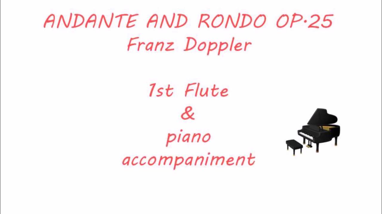 Andante and Rondo 1st Flute&Piano