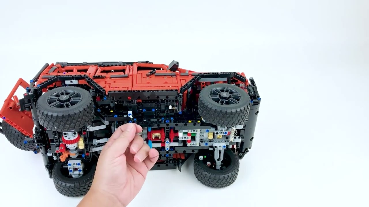 【BX674 Installation Video】Light Kit For Lego Mercedes-Benz G 500 PROFESSIONAL Line 42177
