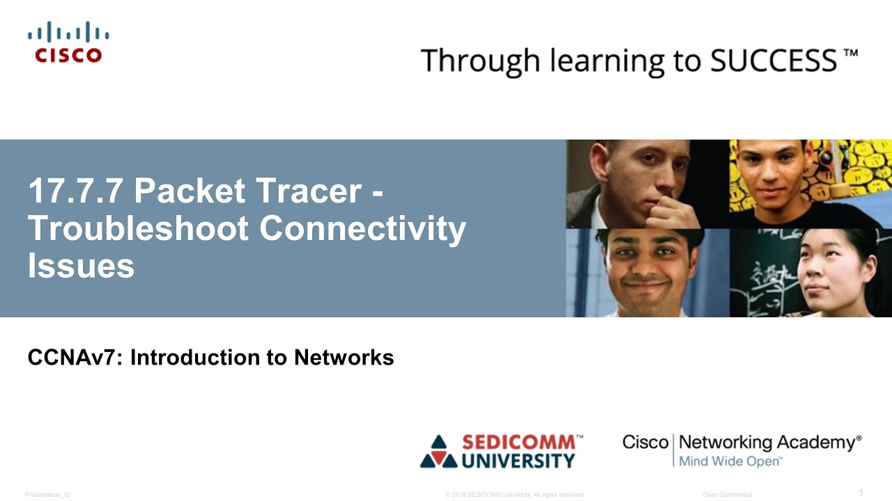 Курс Молодого Бойца Cisco Часть 1 2021 CCNA ITN 17.7.7 Packet Tracer &ndash; Troublesh Connectivity Issues