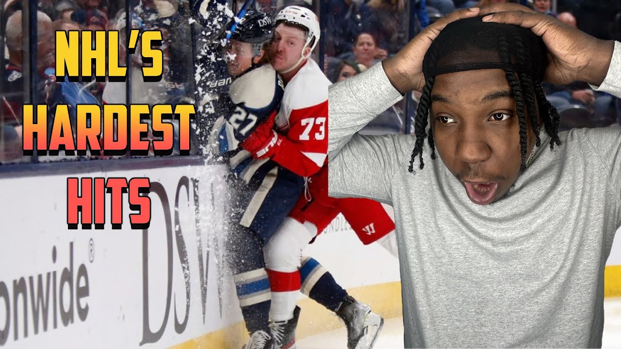NEW HOCKEY FAN REACTING To NHL Biggest Hits Of All Time!