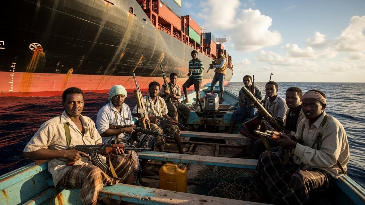 É assim que navios de carga atravessam zonas de piratas sem trocar um tiro
