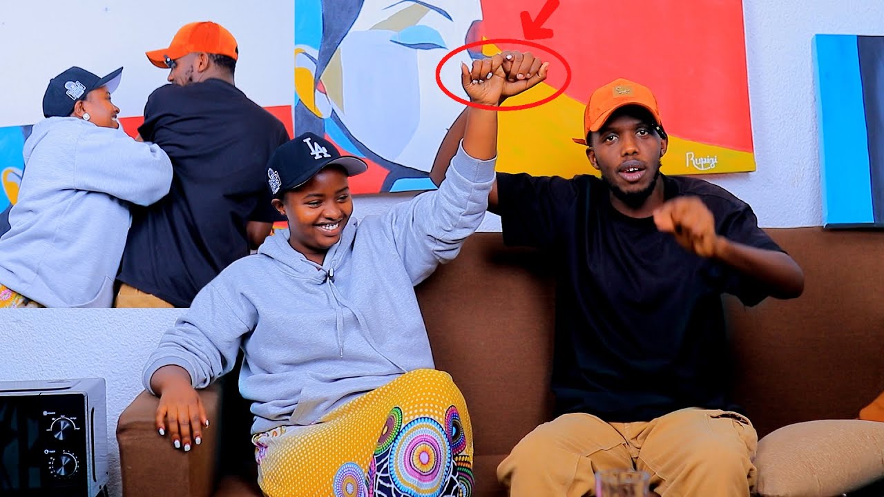 Lewis arahiriye imbere yabantu ko agiye kubombora nyabitanga bakubita udushyi twurukundo