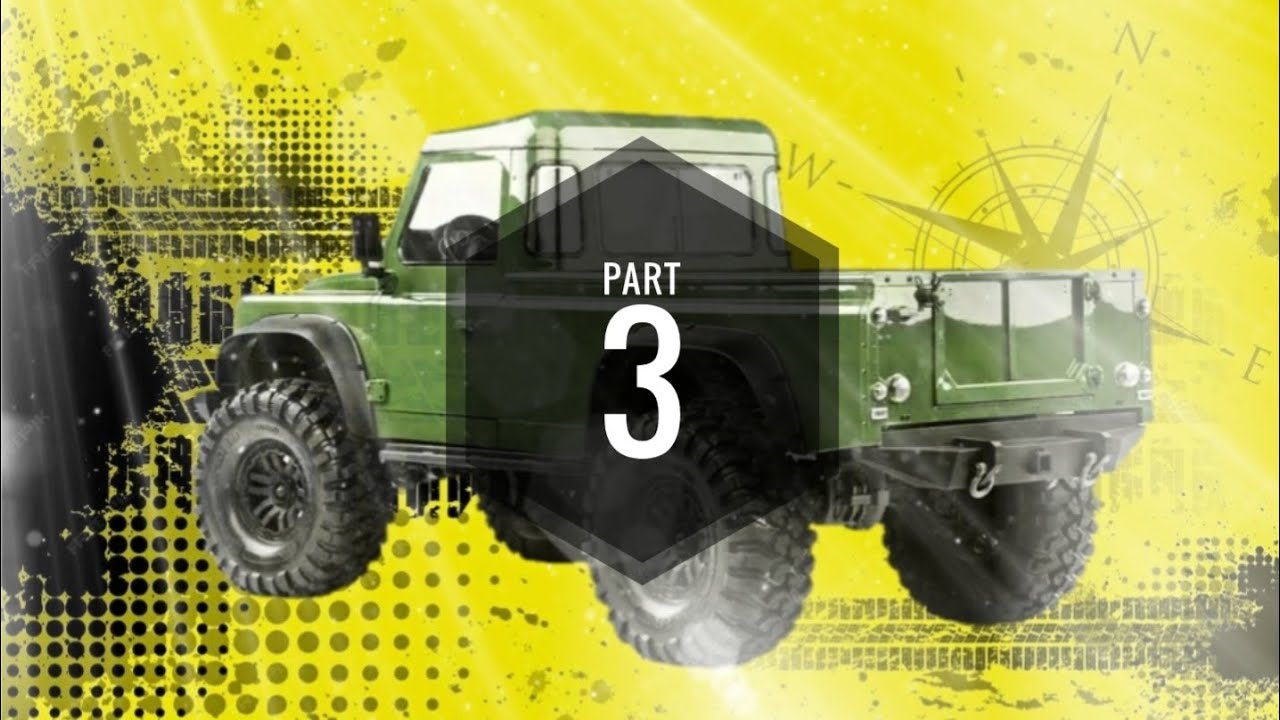 PART 3 INTERIOR | RCDream | Hardbody | Defender 110 | 2 Door Pickup