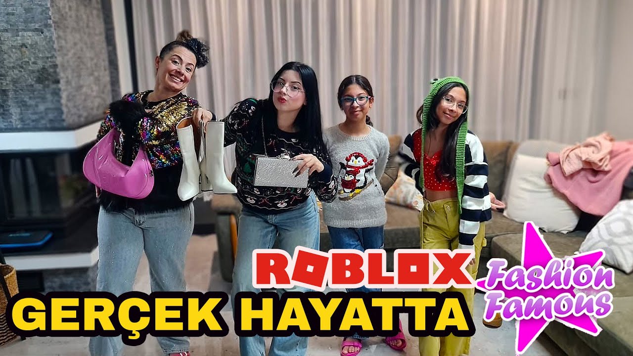 GERÇEK HAYATTA FASHION FAMOUS  ROBLOX MODA YARIŞMASI | EYLÜL LAL