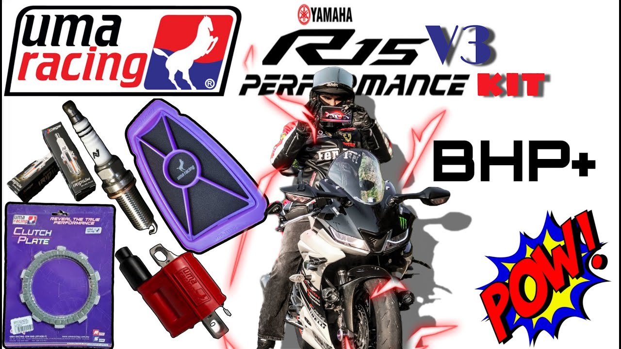 R15 V3 Bani Monster ! 💥 UMA Racing Performance Upgrade | HP/Power Badhao |Complete Review 😍