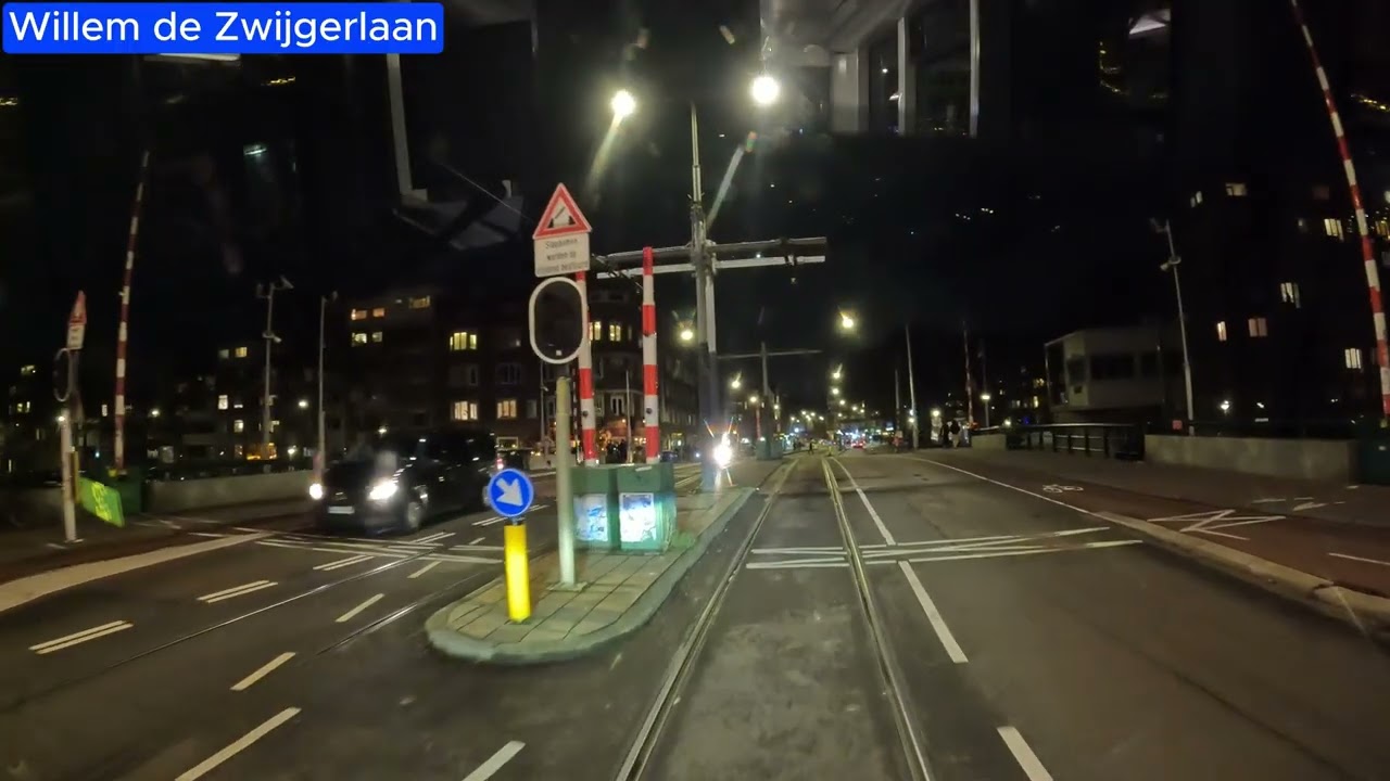 GVB Amsterdam Tramlijn 13 Zoutkeetsgracht - Geuzenveld | Januari 2026 | 13G Combino | Oranje Loper