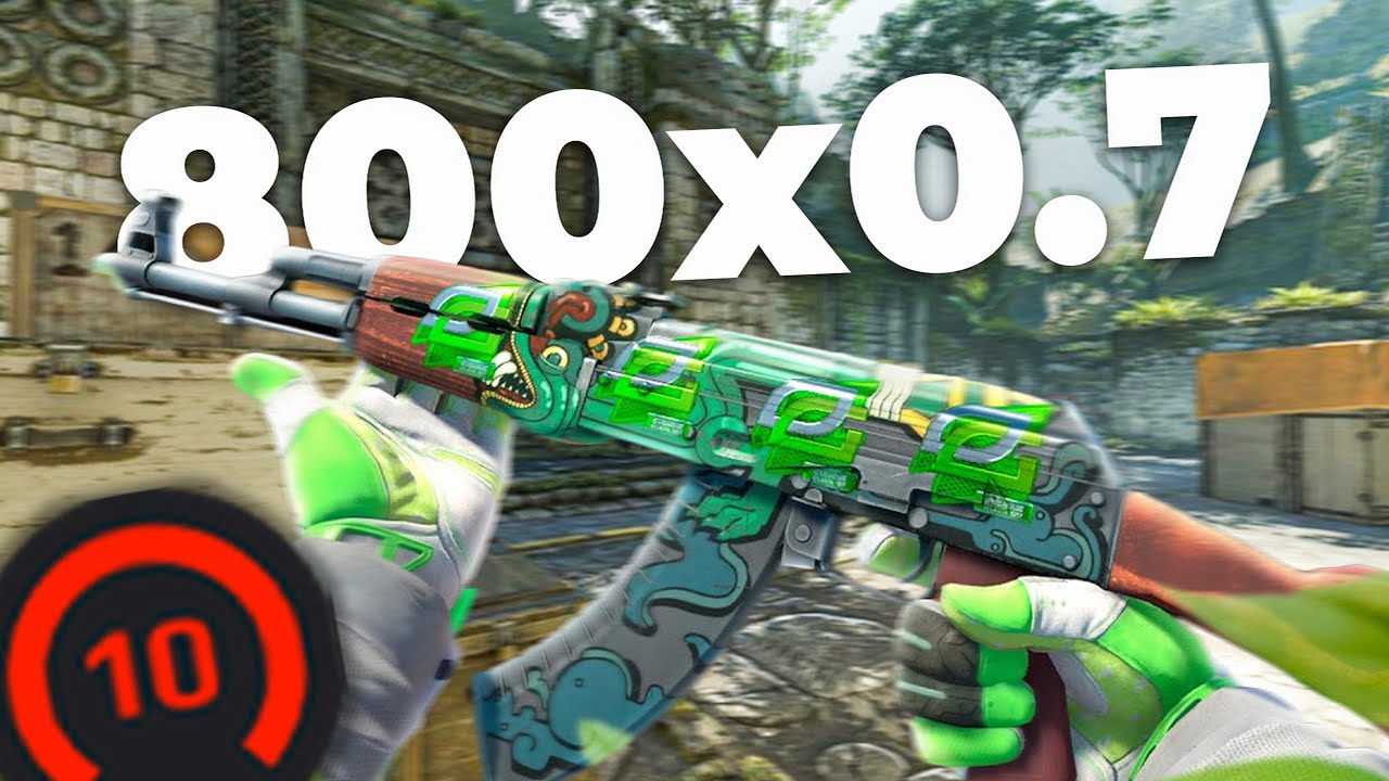 800 DPI x 0.70 | FACEIT LVL 10