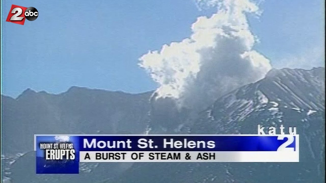 Mount St. Helens Erupts Again - October 2004 | KATU In The Archives