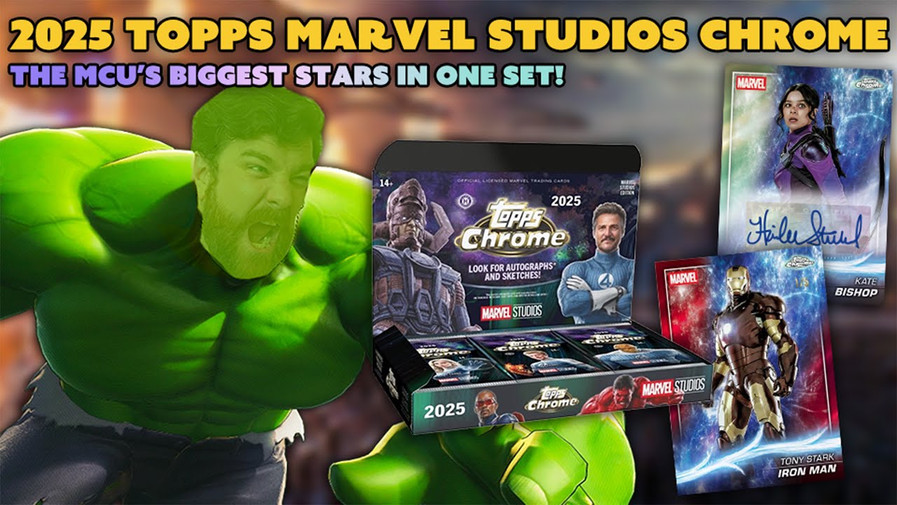 Is This The Definitive Marvel Studios Set? | '25 Topps Marvel Studios Chrome Box Opening & Giveaway!