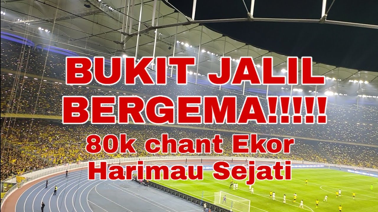 MEREMANG BULU ROMA DENGAR CHANT NI !!!! Ekor Harimau Sejati bergema di Bukit Jalil