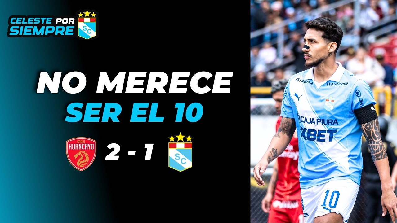 OTRO PAPELON MÁS | CANCHITA NO MERECE LA 10 | HUANCAYO 2 - 1 CRISTAL | FUIMOS UN DESASTRE...