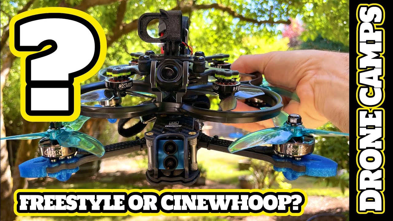 Лучший FPV-дрон для новичков? | Cinewhoop или 5-дюймовый фристайловый FPV-квадрокоптер?