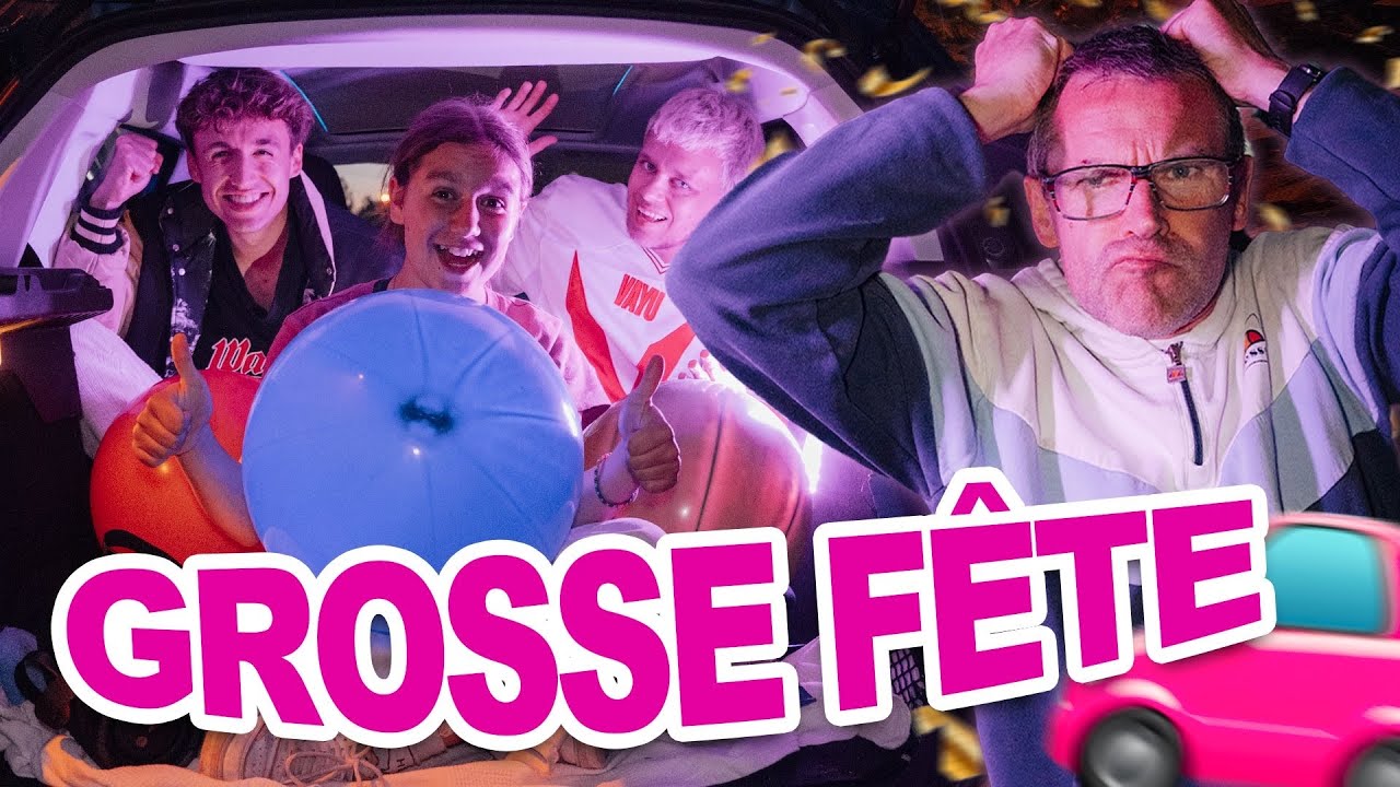 ON DOIT DORMIR DANS LA VOITURE ! ON FAIT UNE FETE !