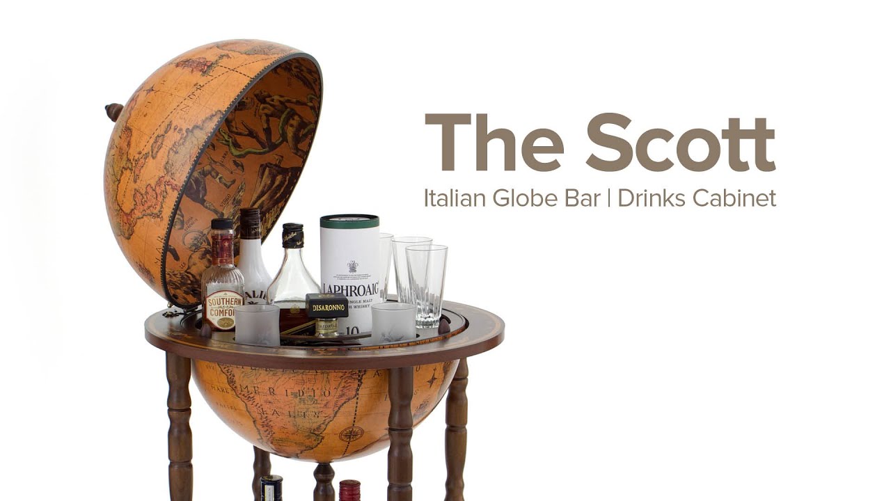 The Scott Italian Globe Bar by Zoffoli