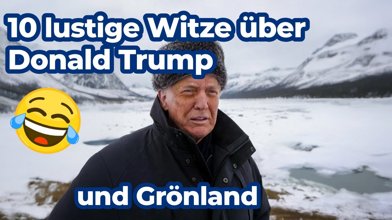 10 lustige Witze über Donald Trump und Grönland - mit Jupp und Pitter