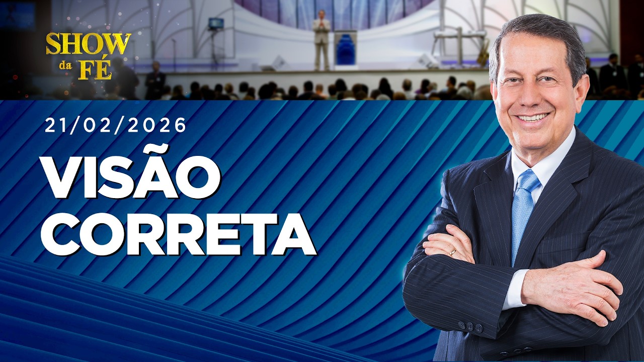 Show da Fé AO VIVO, Domingo às 11H ( 08/02/26)