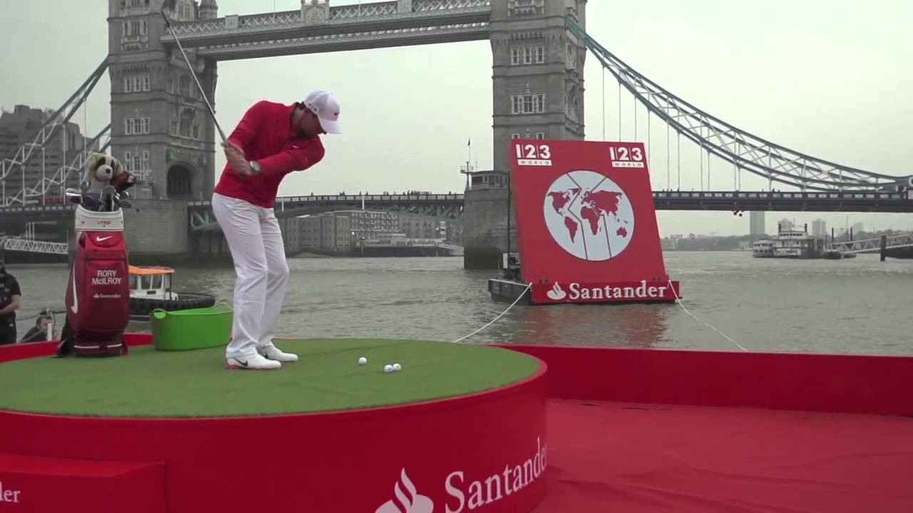 Rory McIlroy Interview - Santander 123 World Launch (Sept 2014)