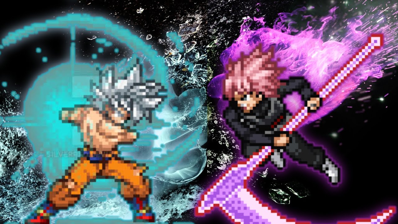 Goku LB RN OP(New) VS Goku Black Purgation OP in Jump Force Mugen