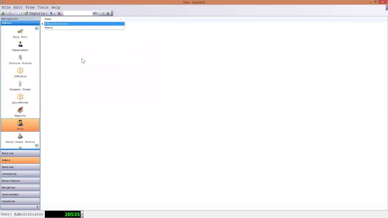 ScaleSoft Admin Section