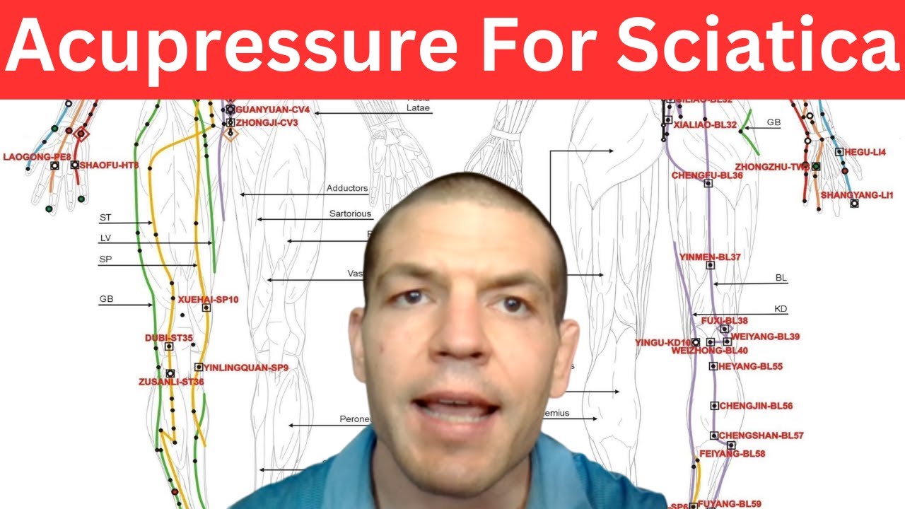 5 Pressure Points For Sciatica Pain Relief (Acupressure For Sciatica)