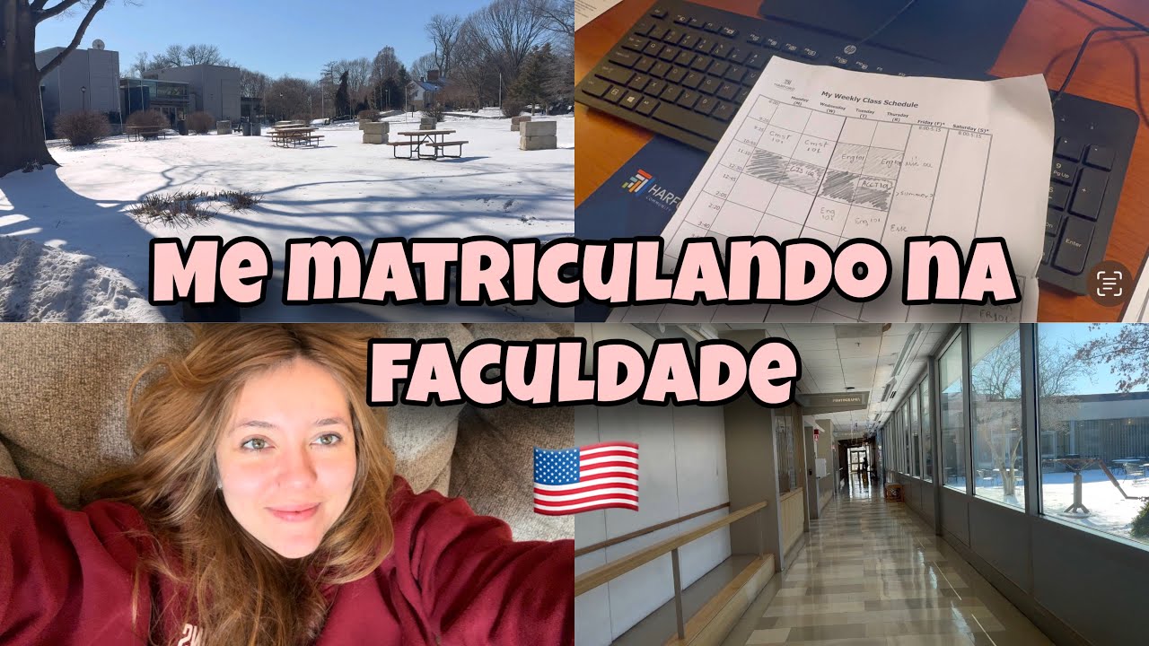 Me preparando para começar a faculdade | ESTUDANDO NOS EUA