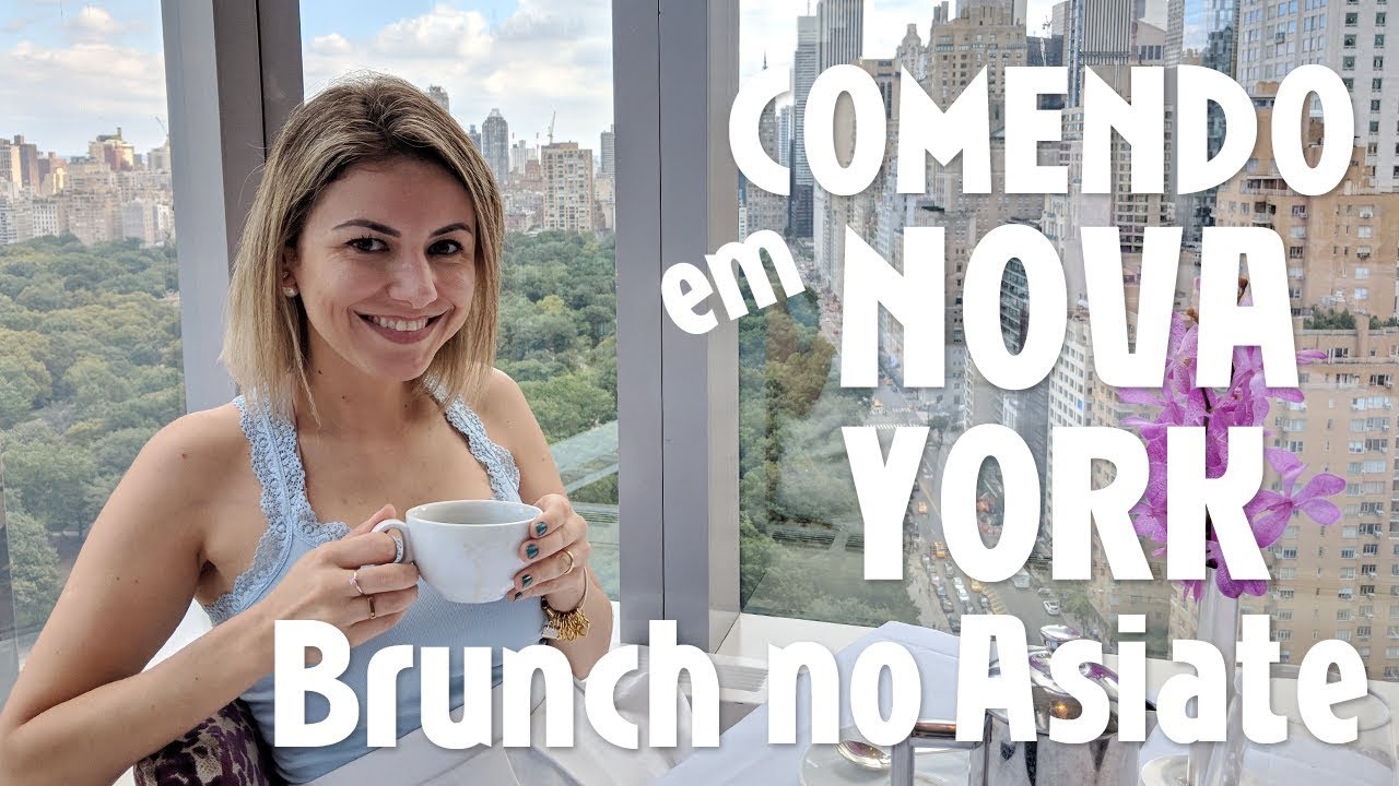 Um brunch chiquérrimo em Nova York
