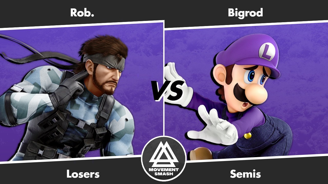 Movement Smash # 259: Rob. (Snake) vs Bigrod (Luigi)