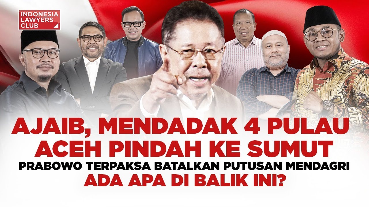 [FULL] AJAIB, MENDADAK 4 PULAU ACEH PINDAH KE SUMUT // PRABOWO TERPAKSA BATALKAN PUTUSAN MENDAGRI