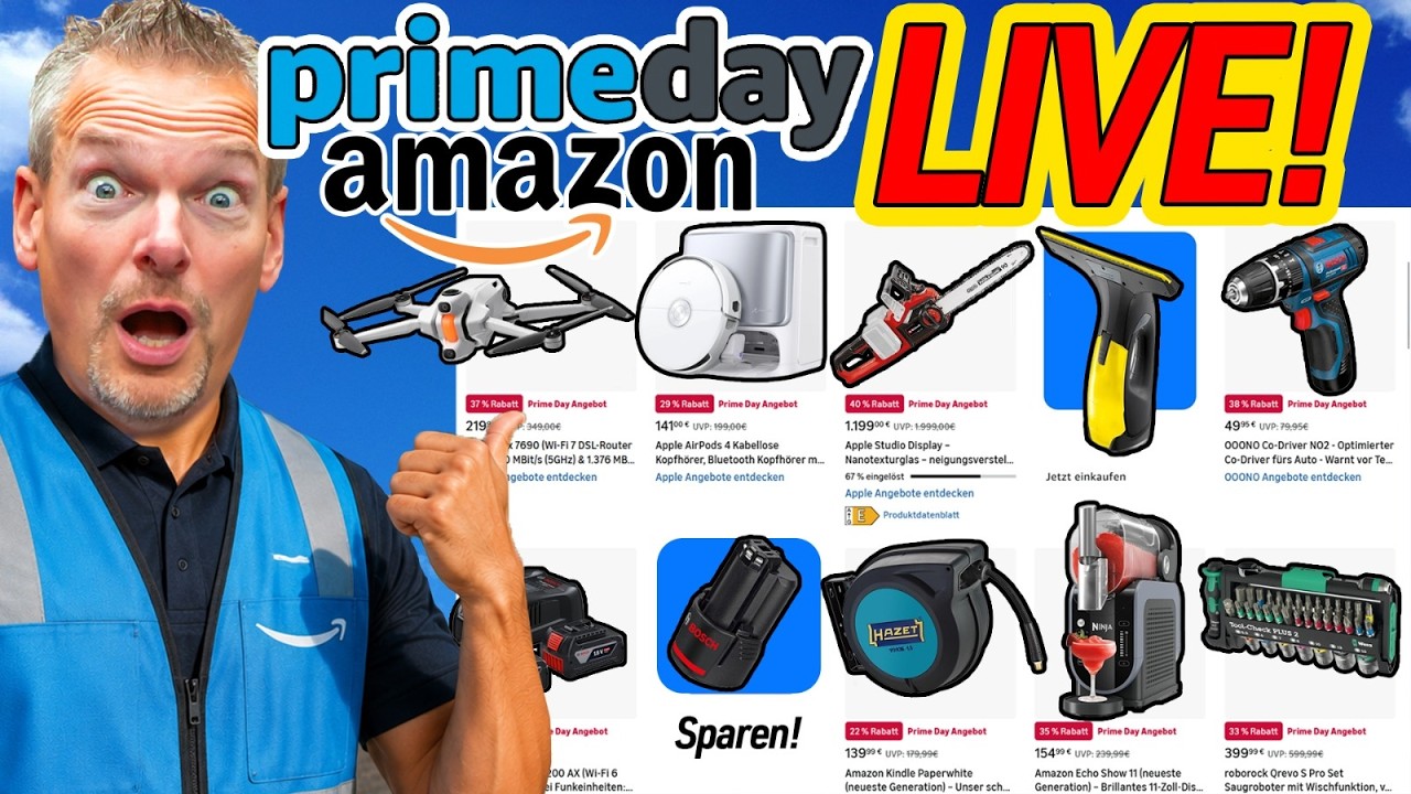 Die besten Amazon Prime Day Deals 2026 - LIVE! | Bauforum24 News