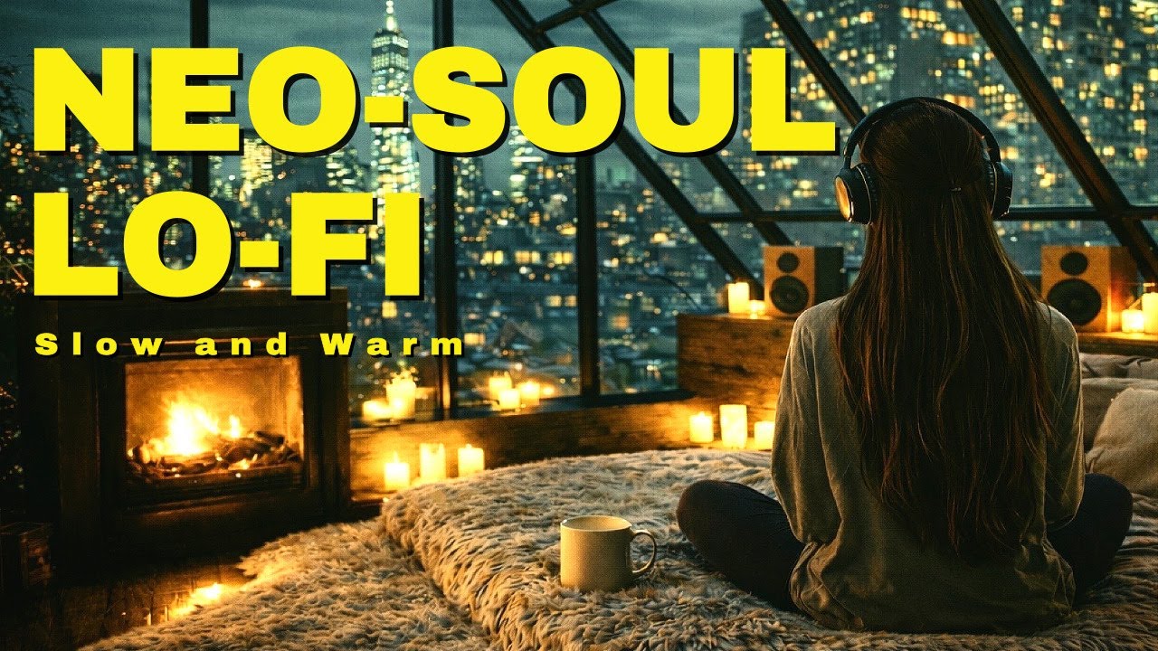 Playlist🎧 Quiet Nights Alone | Neo-Soul Lo-Fi 🖤