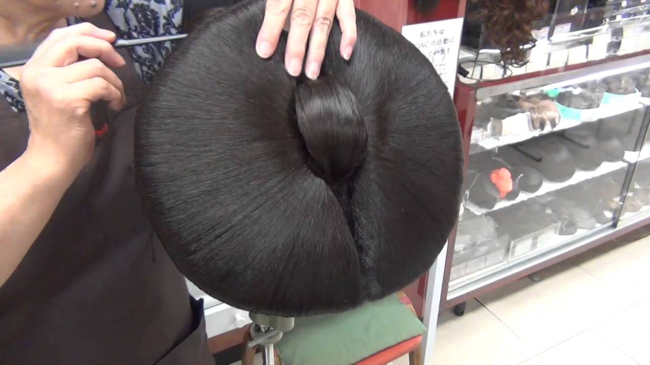 【動画解説】花魁髷 装着の仕方　【コマチヘアの簡単ヘアアレンジ】