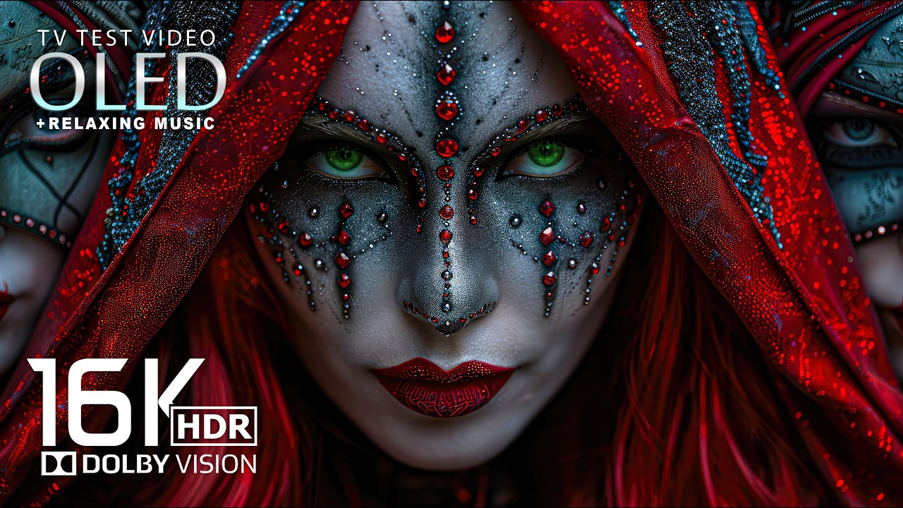ONLY REAL OLED Demo 16K Video | 8K HDR 120FPS | Dolby Vision (8K/4K Video TV)
