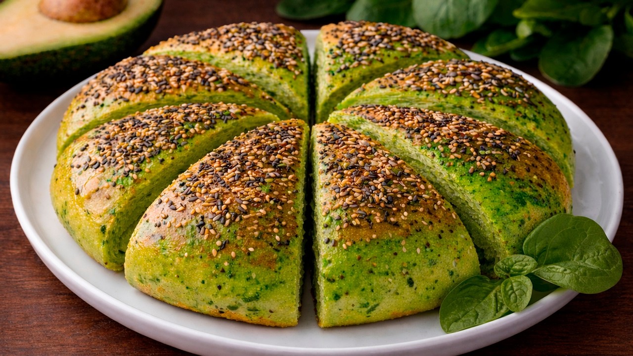 Ich habe seit einem Jahr kein Brot mehr gegessen! Gesundes Avocado-Brot in 5 Minuten! Ganz ohne Mehl
