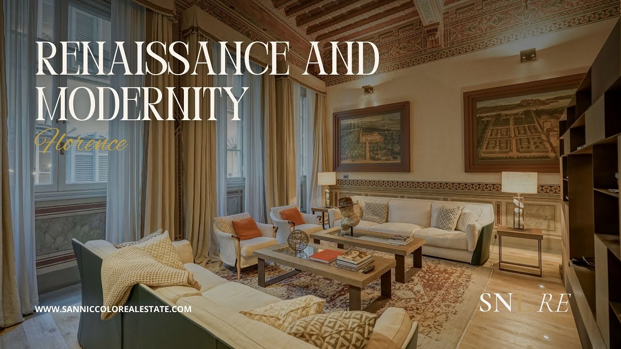 Renaissance and Modernity: An Exclusive Residence in the Centre of Florence