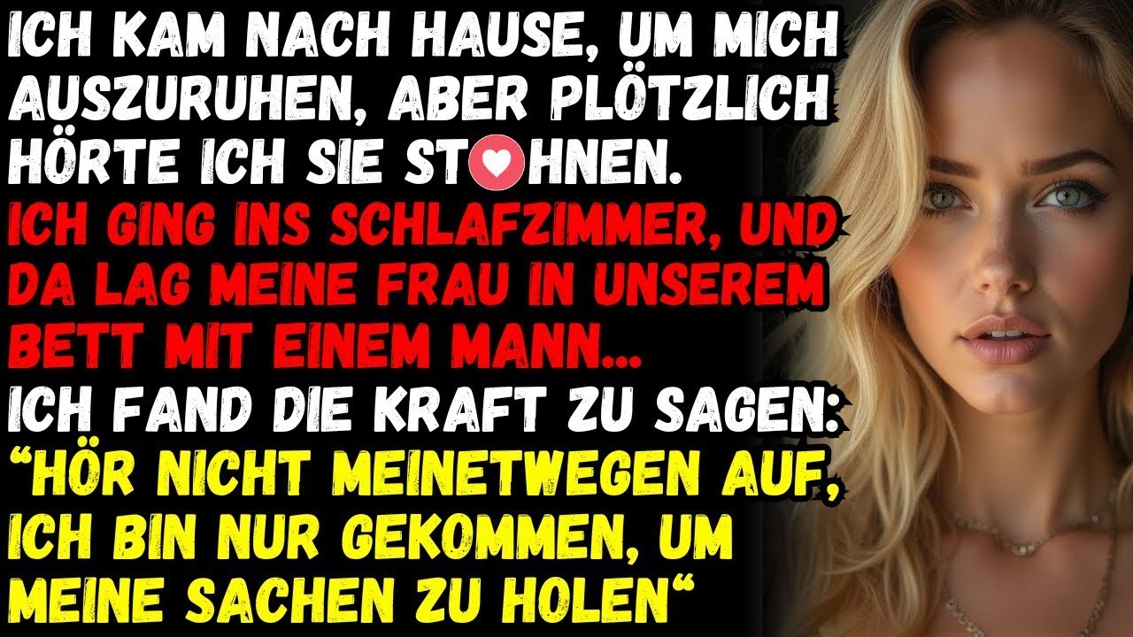 Ich Kam Nach Hause Und Plötzlich Hörte Ich Vertraute Geräusche Aus Dem Schlafzimmer