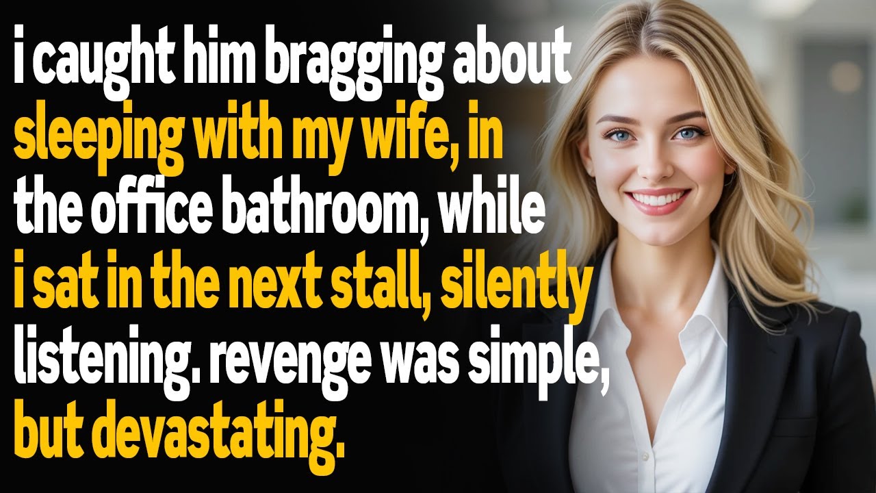 I Overheard Him Bragging About Sleeping With My Wife — So I Set a Trap He’d Never Escape