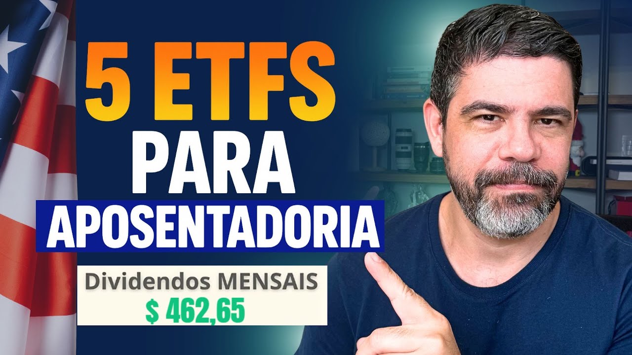 COMO INVESTIR NO EXTERIOR COM POUCO DINHEIRO? | TOP 5 ETFs PARA DIVERSIFICAR O SEU PATRIM&Ocirc;NIO HOJE