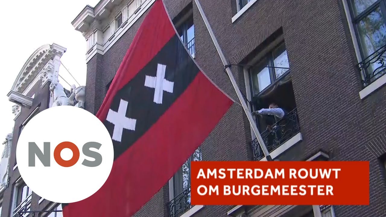 VAN DER LAAN: Amsterdammers reageren op overlijden burgemeester