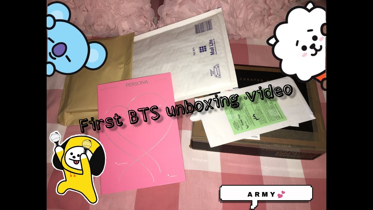 BTS UNBOXING (photocards, BTS OST, trade, merch, PERSONA album) Dreamy BTS Collector