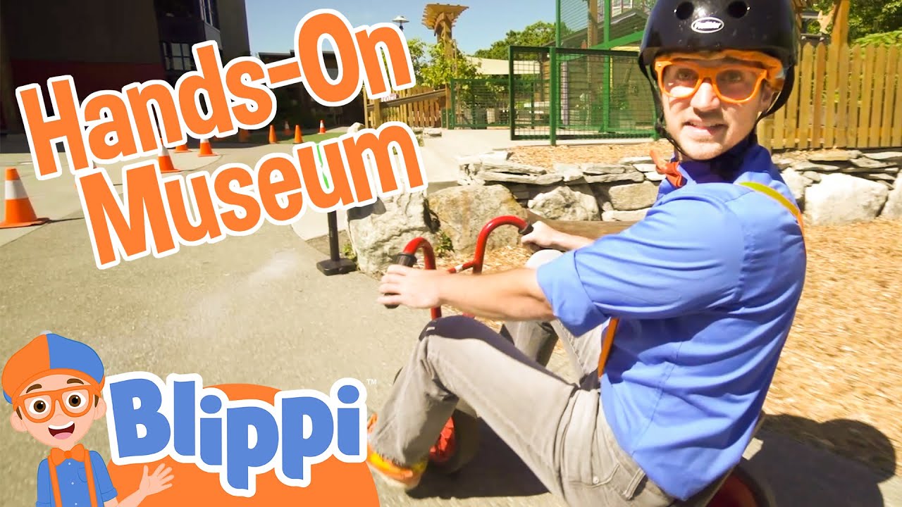 Learning With Blippi at The Hands On Children's Museum | Educational Videos For Kids