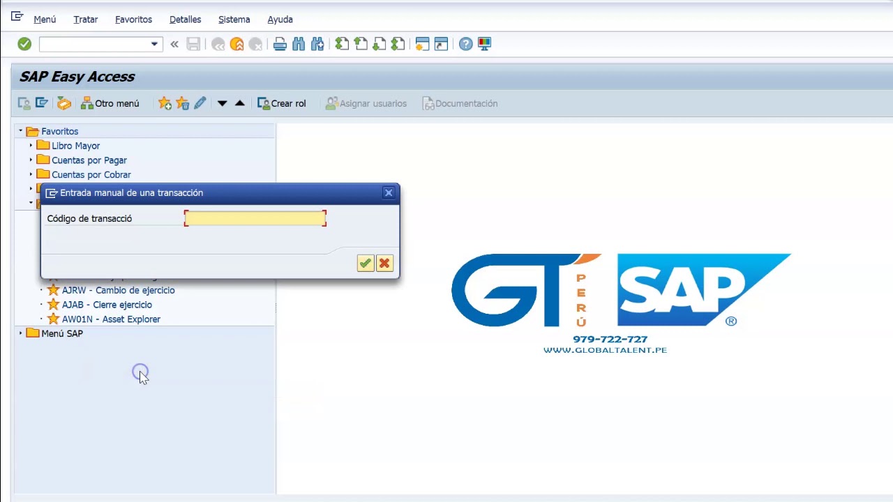 SAP FI - Llamar a activos fijos