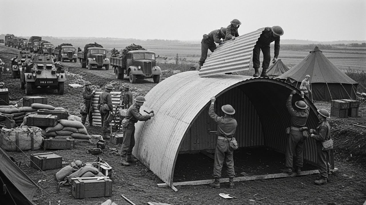 Why America’s Copied Quonset Huts Couldn’t Match Britain’s Faster Nissen Hut Design in WWII