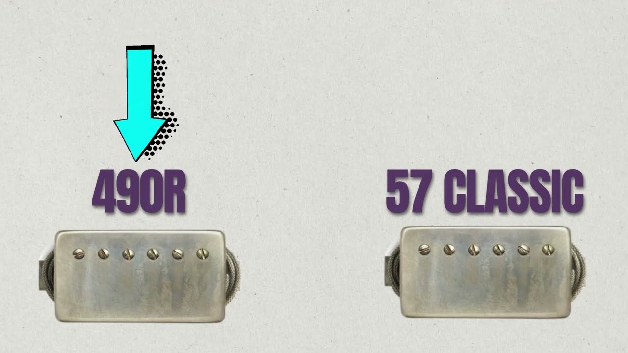 Did I have upgraded my neck pickup in my Les Paul? 57 classic VS 490R