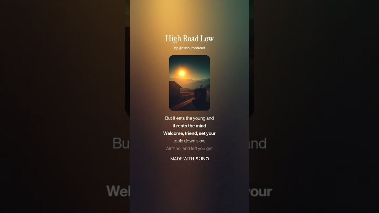 High Road Low